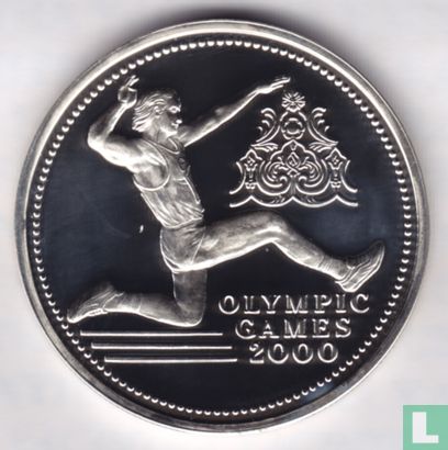 Turkije 3.000.000 lira 1998 (PROOF - type 2) "2000 Summer Olympics in Sydney" - Afbeelding 2