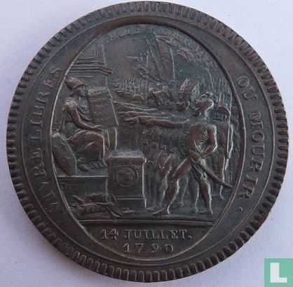 France 5 sols 1792 - Image 2
