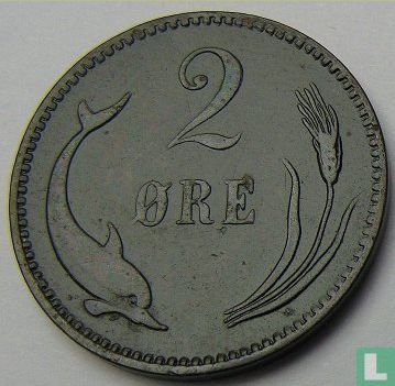 Danemark 2 øre 1881 - Image 2