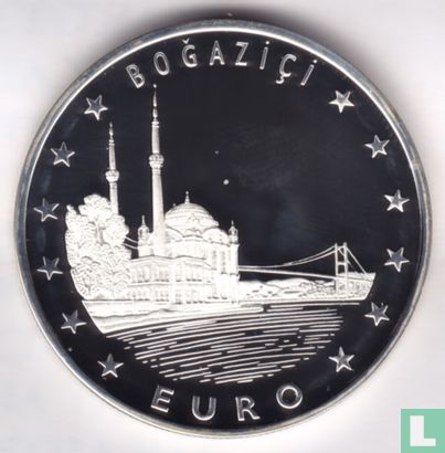 Turkije 4.000.000 lira 1999 (PROOF) "Bogaziçi" - Afbeelding 2