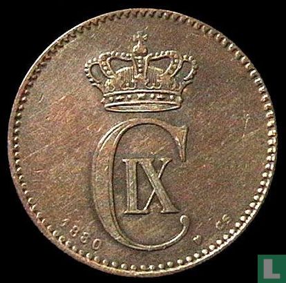 Denemarken 2 øre 1880 - Afbeelding 1