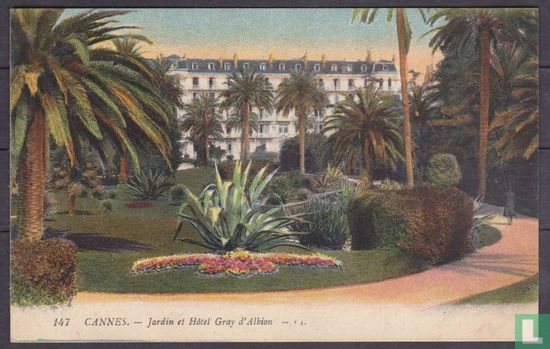 Cannes, Jardin et Hotel Gray d´Albion