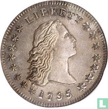United States ½ dollar 1795 (small head) - Image 1