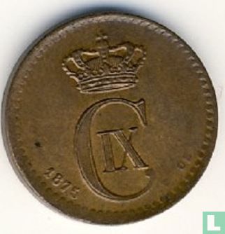 Denemarken 1 øre 1875 - Afbeelding 1