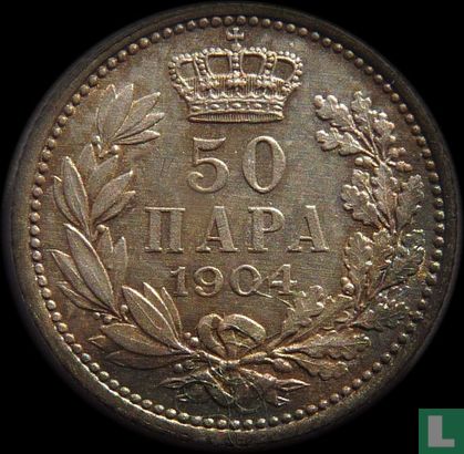 Serbie 50 para 1904 - Image 1
