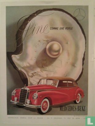 1950 Mercedes-Benz advertentie - Image 1