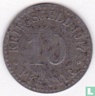 Kassel 10 pfennig 1917 (zink) - Afbeelding 1