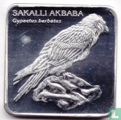 Turkije 7.500.000 lira 2001 (PROOF) "Sakalli Akbaba" - Afbeelding 2