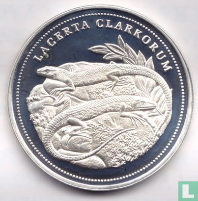 Turkije 4.000.000 lira 1999 (PROOF) "Lacerta clarkorum" - Afbeelding 2