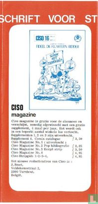 Ciso - Tijdschrift voor stripliefhebbers - Afbeelding 1