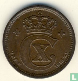 Dänemark 2 Øre 1916 - Bild 1