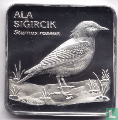 Turkije 7.500.000 lira 2001 (PROOF) "Ala Sigircik" - Afbeelding 2
