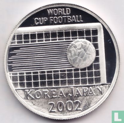 Turkije 10.000.000 lira 2001 (PROOF) "2002 Football World Cup in Korea and Japan" - Afbeelding 2