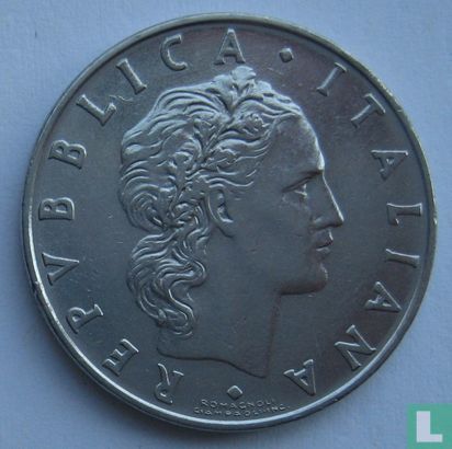 Italien 50 Lire 1974 - Bild 2