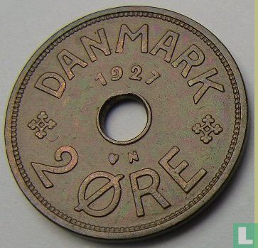 Danemark 2 øre 1927 (N:GJ) - Image 1