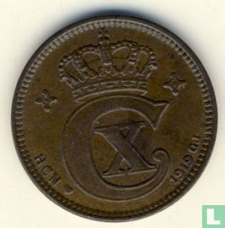 Denemarken 2 øre 1919 (brons) - Afbeelding 1