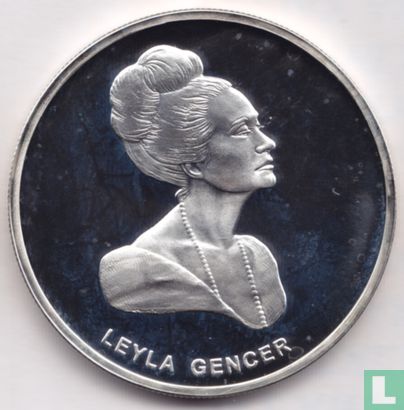 Turkije 15.000.000 lira 2004 (PROOF) "Leyla Gencer" - Afbeelding 2