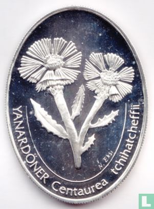 Turkey 7.500.000 lira 2002 (PROOF) "Centaurea tchihatcheffii" - Image 2