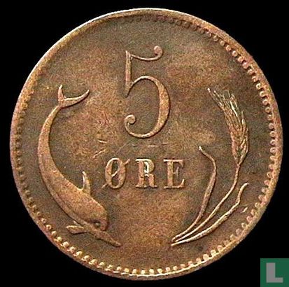 Denemarken 5 øre 1875 - Afbeelding 2