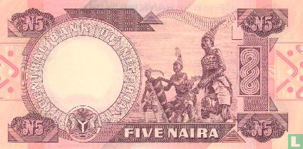 Nigeria 5 Naira 2005 - Afbeelding 2