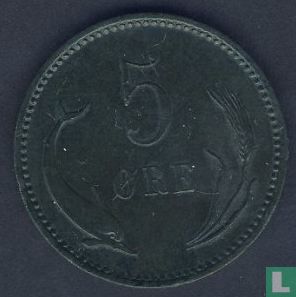 Denemarken 5 øre 1882 - Afbeelding 2