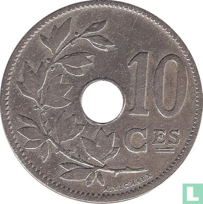 Belgien 10 Centime 1903 (FRA - kleines Jahr) - Bild 2