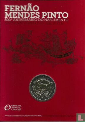 Portugal 2 Euro 2011 (Folder) "500th anniversary Birth of the explorer and writer Fernão Mendes Pinto" - Bild 1