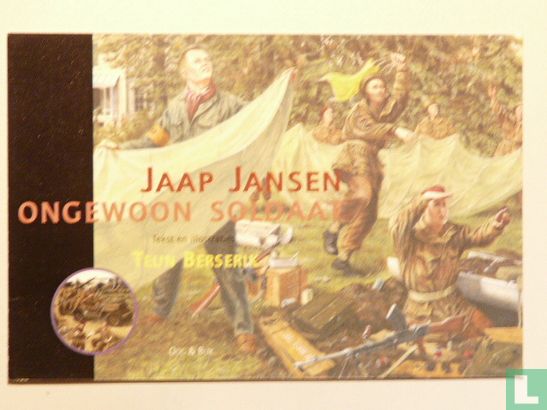 Uitnodiging Boekpresentatie Jaap Jansen - ongewoon soldaat - Afbeelding 1