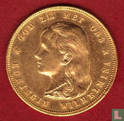 Nederland 10 gulden 1897 (type 1) - Afbeelding 2
