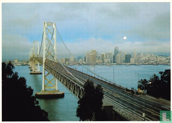 San Francisco - Oakland Bay Bridge and San Francisco skyline - Afbeelding 1