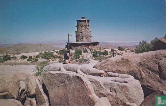 Rock carvings and Desert View Tower - Image 1