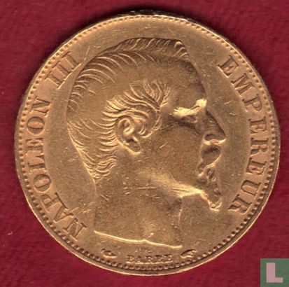 France 20 francs 1854 - Image 2