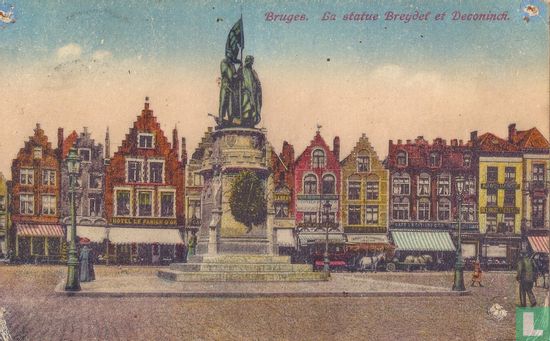 Bruges La Statue Breydel et Deconinck  - Bild 1