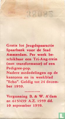 Spaarbank voor de Stad Amsterdam - Afbeelding 2