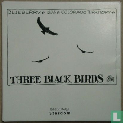 Three black birds - Image 1