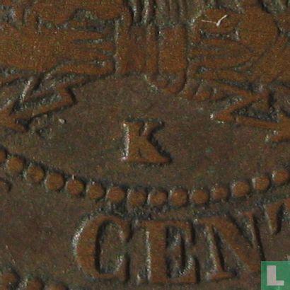 France 2 centimes 1862 (K) - Image 3