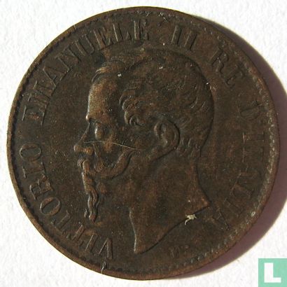 Italië 1 centesimo 1867 (T) - Afbeelding 2