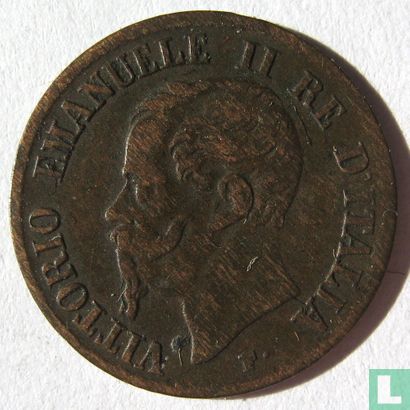 Italy 1 centesimo 1862 - Image 2