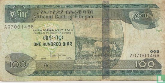 Ethiopia 100 Birr 2006 (EE1998) - Image 1