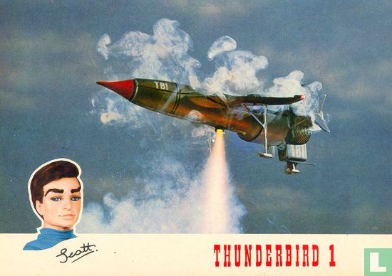 09 - Thunderbird 1 met piloot Scott Tracy - Afbeelding 1
