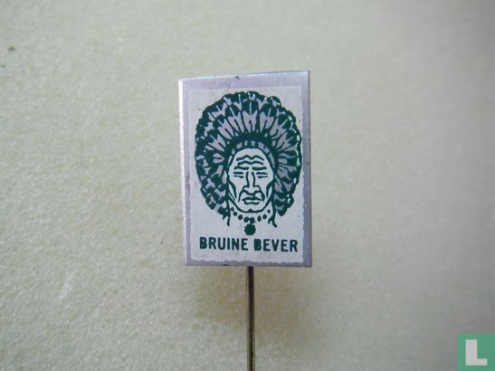 Bruine Bever [wit-groen]