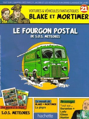 De bestelwagen van de post - Blake en Mortimer - S.O.S. Meteoren  - Afbeelding 3