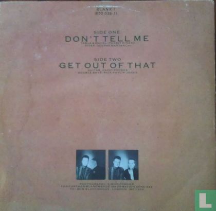 Don't Tell Me - Image 2