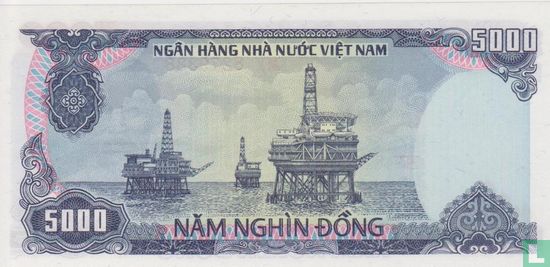 Viëtnam 5000 Dong - Afbeelding 2