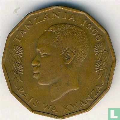 Tanzania 5 senti 1966 - Afbeelding 1