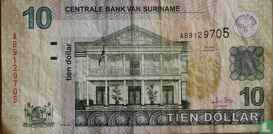 Suriname 10 Dollar 2006 - Afbeelding 1