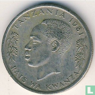 Tanzania 50 senti 1981 - Image 1