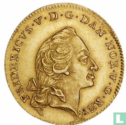 Denemarken 12 mark 1759 - Afbeelding 2