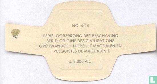 Grotwandschilders uit Magdalénien ± 8.000 a.c. - Afbeelding 2