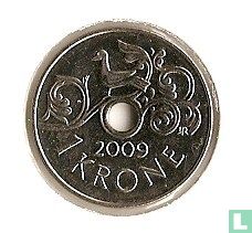 Norwegen 1 Krone 2009 - Bild 1